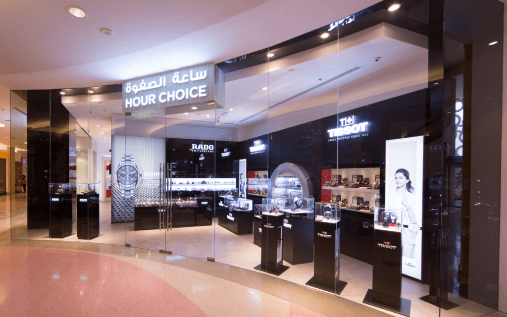 retail interior design in Dubai